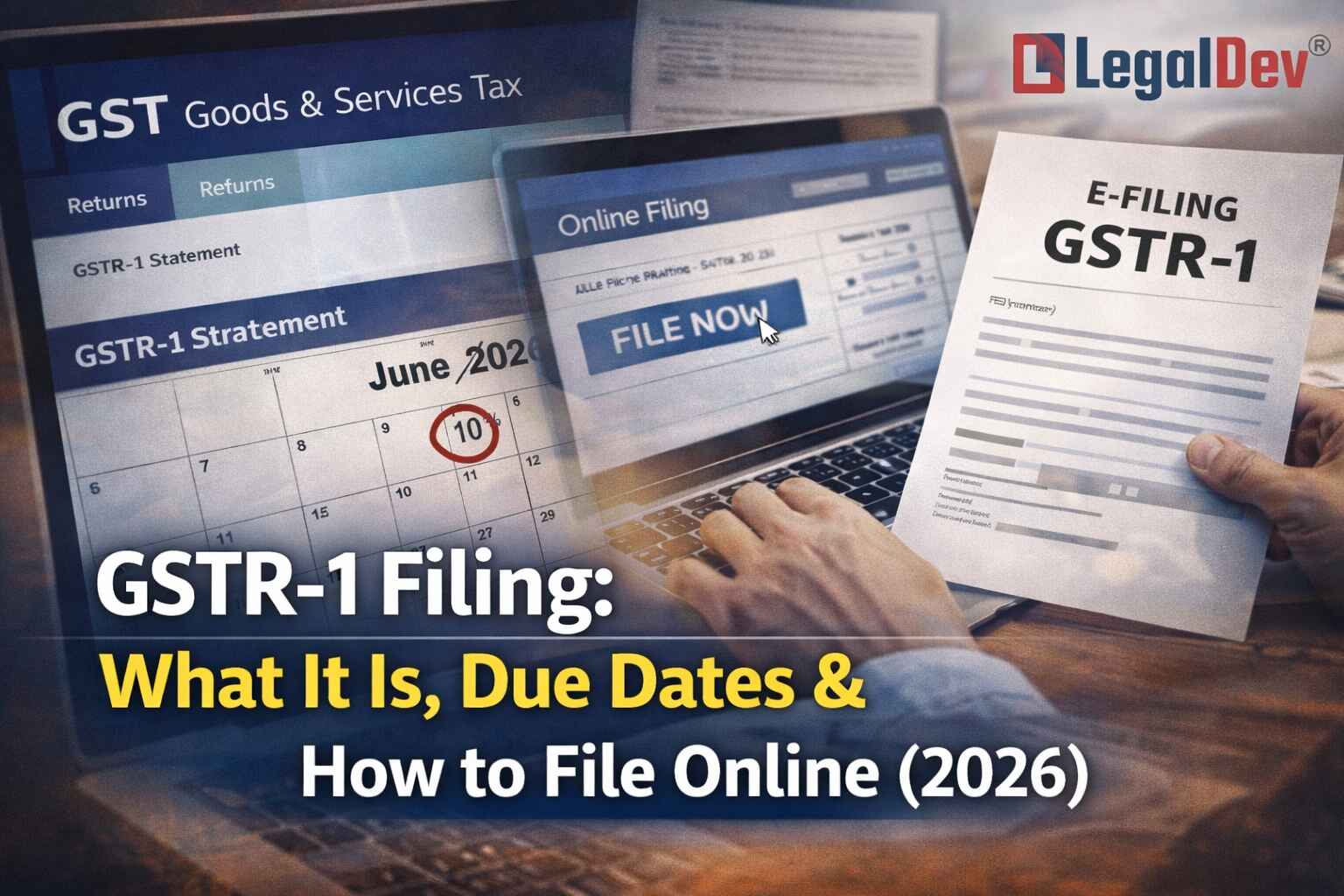 GSTR-1 Filing: What It Is, Due Dates & How to File Online (2026)